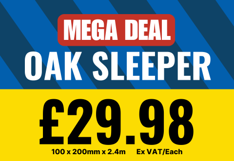 2.4m Oak Sleeper