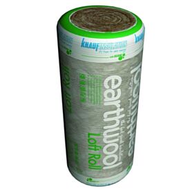 100mm Knauf Earthwool Glass Loft Roll 3/12.18m x 380mm (13.89m2)