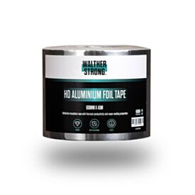 Walther Strong Aluminium Foil Tape 100mm Self Adhesive 45m Roll