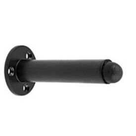 Champion Cylindrical 85mm Door Stop Matt Black