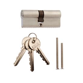 ERA 4088-31 30/30 Satin Chrome Euro Profile Cylinder