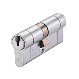 ERA 4085-51 40/60 Satin Chrome Euro Profile Cylinder - 40/60mm
