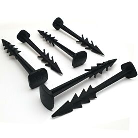 Polypropylene Deck Sheet 160mm Fixing Pegs (Pack of 10)