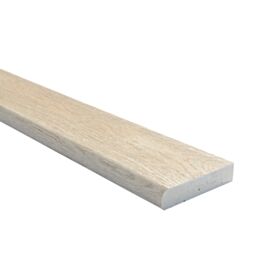 32 x 150 x 3200mm Millboard Enhanced Grain Limed Oak Bullnosed Board