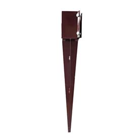 100 x 100 x 750mm Spike Bolt Grip System 2 Post support