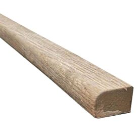 33 x 50 x 2400mm Millboard Ashwood Bullnosed Step Edge Flexible