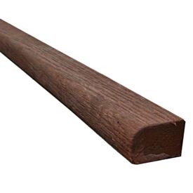 33 x 50 x 2400mm Millboard Antique Oak Bullnosed Step Edge Flexible