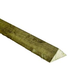 75mm Treated Arris Rail (3.0m Long) Green
