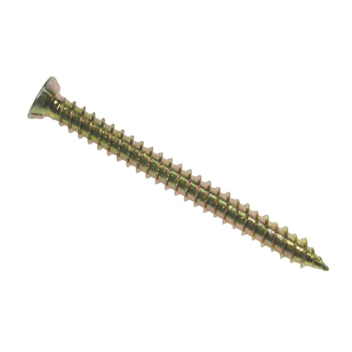 1kg 'MIXED IN THE PACK' DOOR & WINDOW FRAME FIXING CONCRETE SCREWS 40 TO 100mm 