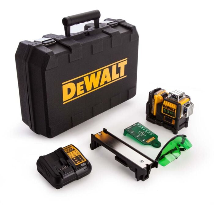 DeWalt DCE089D1G Self Level Green Dot Multi Line Laser 1 x 10.8V Battery