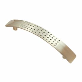 Dimple Curved Handle 156mm Satin Nickel FTD230BSN