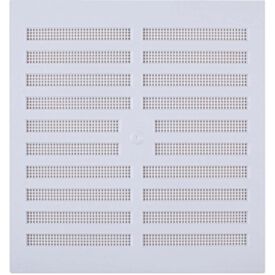 Vent Hit & Miss MAP Surface Mounting 9 x 9 White