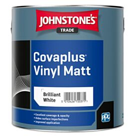 Johnstones Cova-Plus Emulsion Brilliant White 5 Litre