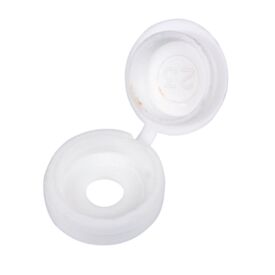 White Screw Cup & Cover 6-8 (25 Pack)
