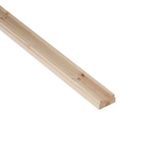 Pine BR4.232P Baserail 32 x 62 x 4200mm For 32mm Spindles