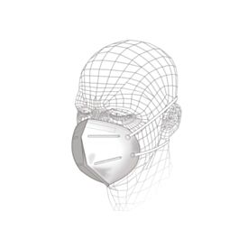 Vitrex VITS40913 P1 Fold Flat Mask (Pack Of 3)