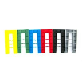 Assorted Plastic Shims 1mm-6mm (Tub of 200)