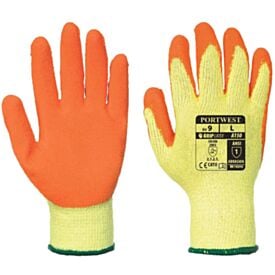 Oregon Orange Latex Builders Gloves Large