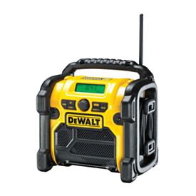 Dewalt DCR020 DAB Digital Radio 240V & Runs Off Dewalt Batteries
