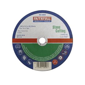 Faithfull Cutting Wheel 230 x 3.2mm Stone FAI2303S