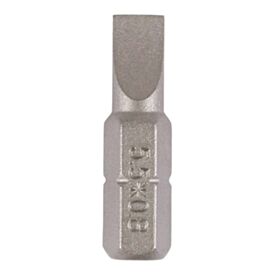 Addax 25mm 5.5 x 0.8mm Slotted Screwdriver Bit (Pack of 2)