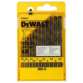 DeWalt DT5912 HSS Jobber Drill Bit Set (13 Pack)