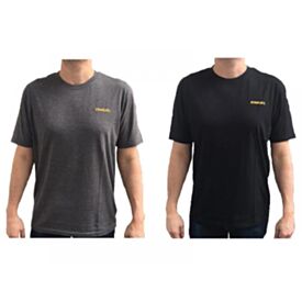 Stanley STCTSGB2M T-Shirt Twin Pack Grey & Black - Medium