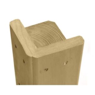 100 x 100mm Jackson Slotted Corner Post 2.7m SYP (UC4)