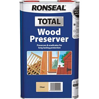 Timbercare Ronseal Ronseal RSLWPCL25L Clear Total Wood Preserver 2.5 Litre
