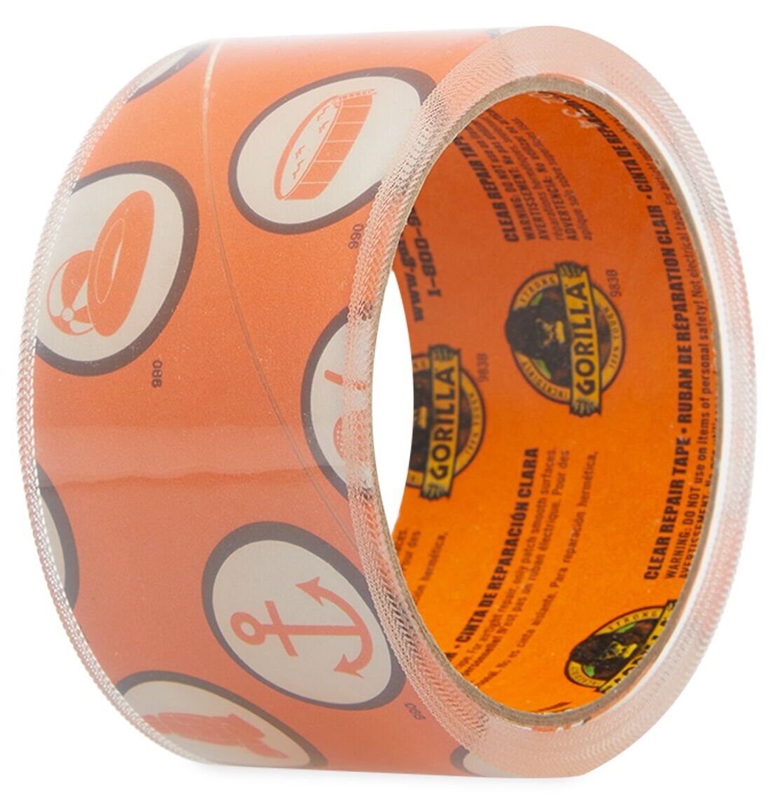 T.R.U. LP-20CC Book Repair Tape – Crystal Clear, 4 X 72 Yards – Label Protection
