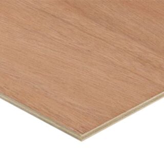 1220 x 610 x 5/6mm Hardwood Faced General Purpose Plywood