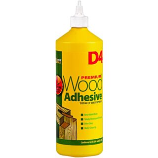 Everbuild D4 EVBD41 Waterproof Joinery Adhesive 1 Litre