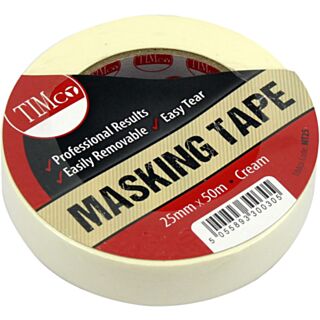 Timco Masking Tape 25mm x 50m