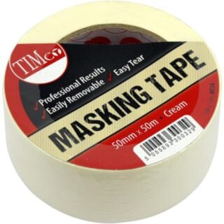 Timco Masking Tape 50mm x 50m
