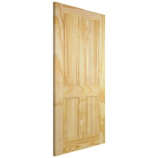 1981 x 762 x 35mm Clear Pine 4 Panel Door
