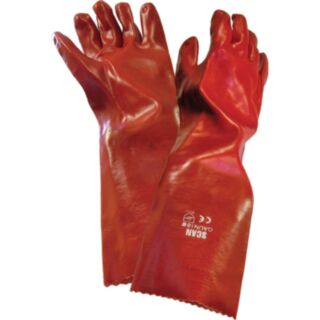 Scan SCAGLOGAUN18 PVC 18 Gauntlet Gloves (Pair)