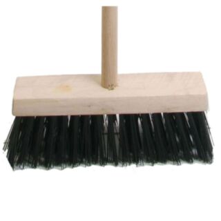 Faithfull Complete Synthetic Yard Broom 13 With Handle