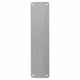 Finger Plate 350mm x 75mm Plain Stainless Steel