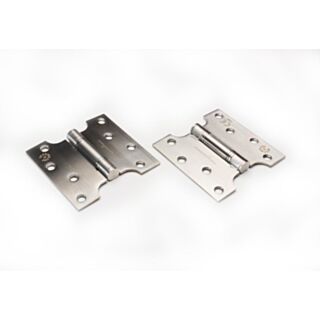 100mm Parliament Hinge Ball Bearing Satin Stainless Steel (2 Pack)
