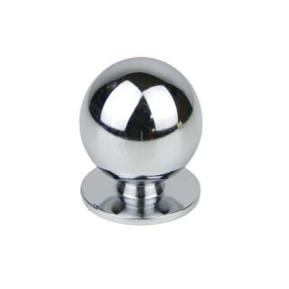 Cupboard Ball Knob 33mm Polished Chrome