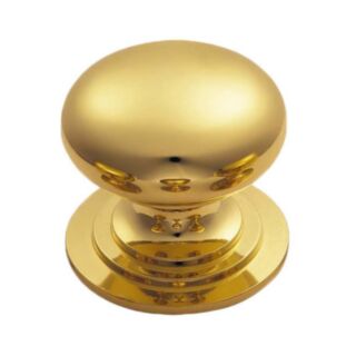 Cupboard Knob 25mm Brass