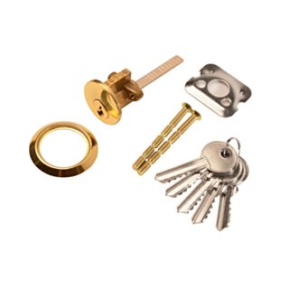 Brass Replacement Cylinder (Yale Type) 5 Key