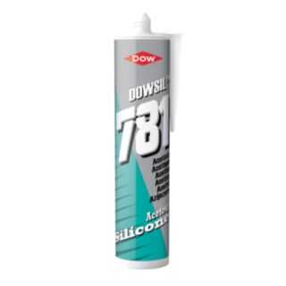 Dow 781 Clear Corning Acetoxy Silicone Sealant 310ml