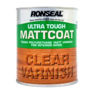 Ronseal Ultra Tough Varnish 750ml Matt