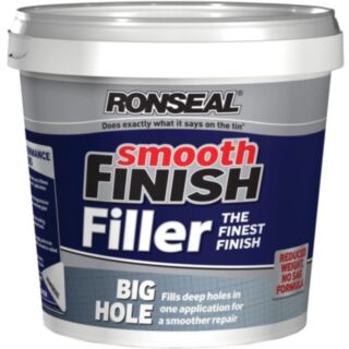 Ronseal 36558 Big Hole Smooth Finish Readymix Filler 1.2 Litre