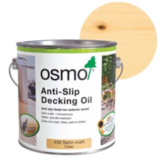 Osmo Decking-Oil Anti-Slip Clear (Topcoat) 2.5L