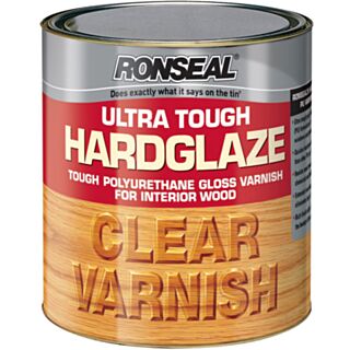 Ronseal UTVHG750 Ultra Tough Hardglaze Varnish 750ml