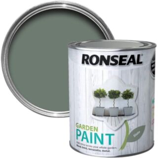 Ronseal RSLGPSL25L Slate Garden Paint 2.5 Litre