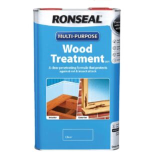 Ronseal MPWT5L Clear Multi Purpose Wood Treatment 5 Litre