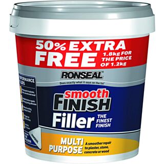 Ronseal RSLERMF12KG Smooth Finish Filler Readymix 1.2kg